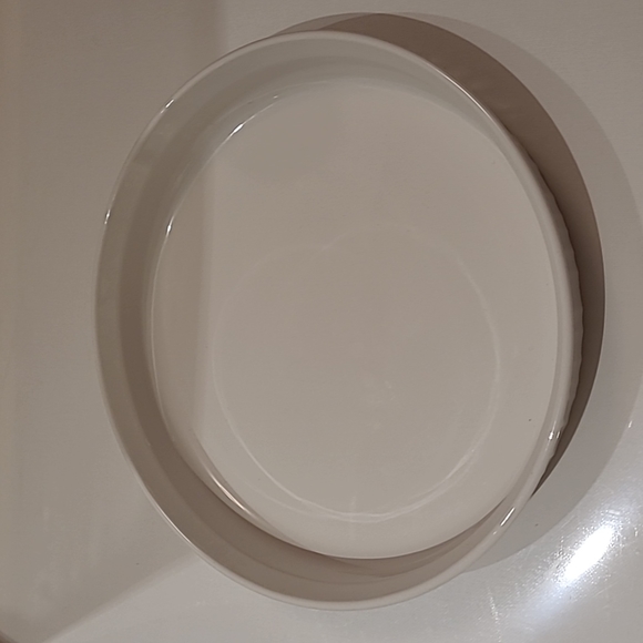 (#5)Corningware French white Round Quiche Baking dish plate pan F-3-B 10 inch… - Picture 1 of 5